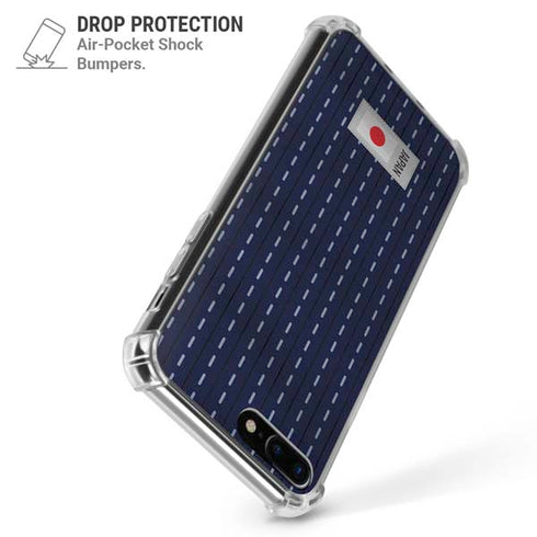 Japan Soccer Flag iPhone 7/8 Plus Clear Case